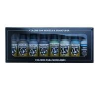 Createx Vallejo – Peinture acrylique Model Air WWII RAF Day Fighters – pour aérographe 8x17 ml