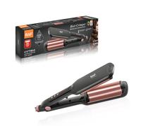 RAF Défroisseur ondulateur 7 niveaux de chaleur, revêtement céramique, jusqu’à 410 °F, pour vagues beachy et volume, coiffage femme, usage intérieur/extérieur