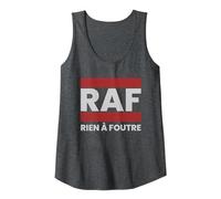 RAF rien à foutre, cadeau homme femme humour Débardeur
