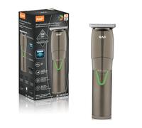 RAF Tondeuse de barbe professionnelle 5 W haute puissance pour homme, kit de toilettage sans fil avec lames en acier inoxydable, chargeur type C, pour barbier à domicile