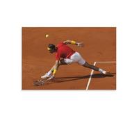 Rafael_Nadal Poster mural décoratif sur toile - Affiches d'œuvres d'art esthétiques pour chambre - 30 x 45 cm