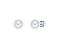 Rafaela Donata Boucles d'oreilles argent / blanc perle, Taille One Size