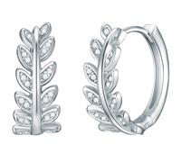 Rafaela Donata Boucles d'oreilles argent / transparent, Taille One Size