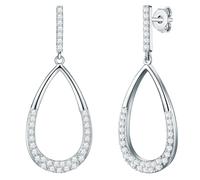 Rafaela Donata Boucles d'oreilles argent / transparent, Taille One Size