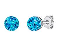 Rafaela Donata Boucles d'oreilles bleu / argent, Taille One Size