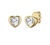 Rafaela Donata Boucles d'oreilles jaune d'or / argent, Taille One Size