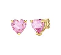 Rafaela Donata Boucles d'oreilles jaune d'or / rose, Taille One Size