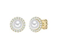 Rafaela Donata Boucles d'oreilles jaune d'or, Taille One Size