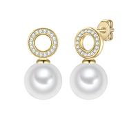 Rafaela Donata Boucles d'oreilles jaune d'or, Taille One Size