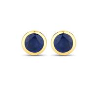 Rafaela Donata Boucles d'oreilles marine / jaune d'or, Taille One Size