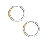 Rafaela Donata Boucles d'oreilles or / argent, Taille One Size