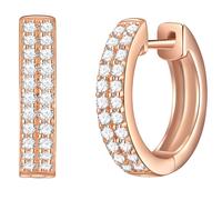 Rafaela Donata Boucles d'oreilles or / blanc, Taille One Size