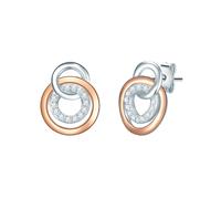 Rafaela Donata Boucles d'oreilles or rose / argent, Taille One Size