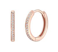 Rafaela Donata Boucles d'oreilles or rose / transparent, Taille One Size