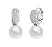 Rafaela Donata Boucles d'oreilles pour Femme en 925/- Argent sterling Oxyde de zirconium (CZ)