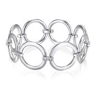 Rafaela Donata Bracelet argent / transparent, Taille One Size