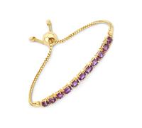 Rafaela Donata Bracelet jaune d'or / violet, Taille One Size