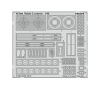 Accessoires Eduard 48986 1:48 - Rafale C Extérieur Pour Revell - Neuf