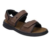 Josef Seibel Homme Rafe Sandales Bout ouvert, Marron Brasil Schwarz 341, 39 EU