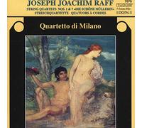 Joseph Joachim Raff – Quatuors à cordes n°1 et n°7 « Die schöne Mullerin » – Tudor Import