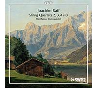 Raff : Quatuors À Cordes N° 2, 3, 4, 8. Quatuor de Mannheim.