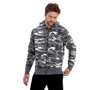 Raff & Taff Sweat à capuche zippé pour homme Veste à capuche Veste de survêtement Veste de mi-saison Veste Basic Simple jusqu'à 8XL, 10XL