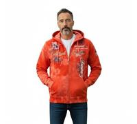 Raff & Taff Veste à capuche zippée pour homme Veste de survêtement Veste mi-saison Basic Simple jusqu'à 8XL, 6XL