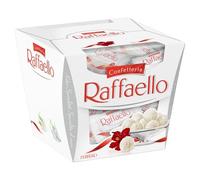 RAFFAELLO - Douceurs Gaufrettes Coco Amandes, Texture Fondante et Gourmande (180g, 18 pièces) - Le lot de 3