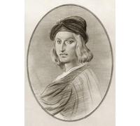 Raffaello Sanzio da Urbino également connu sous le nom de Raphael 1483-1520. Peintre et architecte italien. Illustration de Gordon Ross Artiste et illustrateur américain (1873-1946) tiré des