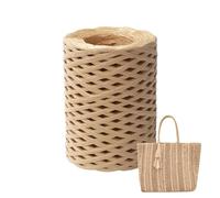 Raffia Ficelle en papier raphia - Ruban en raphia naturel - Pour emballer des cadeaux de Saint-Valentin, des projets d'artisanat, décoration, tissage et jardinage - 150 m