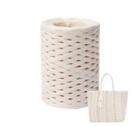 Raffia Ficelle en papier raphia - Ruban en raphia naturel - Pour emballer des cadeaux de Saint-Valentin, des projets d'artisanat, décoration, tissage et jardinage - 150 m