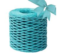Raffia String | Raffia Ribbon | Yards Raffiia Yarn For Crocheting | Paper Raffias Ribbon F0r Crochet - Raffias Knitting Rope And DIY Making For Beach Bag, Hat, Toy And Craft Project Decoration