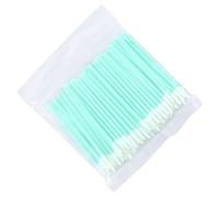 RAFGALDEX Paquets de 100 tampons de Nettoyage visuel en Fibre, Pointed | Sans danger pour les interfaces 1, 25 mm / 2, 5 mm; Utilisation à visages multiples avec facteurs électroniques