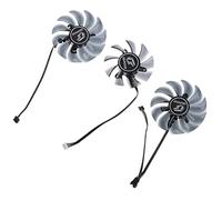 RAFGALDEX Ventilateur de Refroidissement de Carte Graphique, 1/3 pièces, D | PVA080E12R 89mm 75mm ventilateur de refroidissement pour carte graphique colorée 2060 2070 2080Ti 1660ti 1660