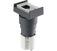 RAFI 1.15.108.152/0000 LUMOTAST 75 Bouton-poussoir lumineux à rappel 230 V 4 A à accrochage (L x l x H) 24 x 18 x 57 mm IP40
