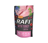 RAFI nourriture humide avec dinde, myrtilles et airelles pour chiens 500 g