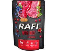 Rafi nourriture humide pour chien avec bœuf en sachet 300 g