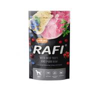 Rafi Nourriture humide pour chiens estomacs de boeuf avec jambon en sachet de 500 g