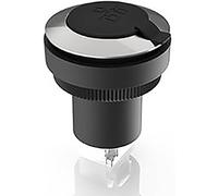 RAFI RAMO 30 F RAMO 30 F, RJ45, taille ronde, anneau avant en acier inoxydable, RJ 45 CAT Cat 5 1.11.099.201/0010 embase femelle acier inoxydable 1 pc(s)