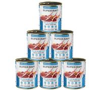 RAFI Super avec de l'agneau et des cœurs de dinde pâté pour chiens 6x800g