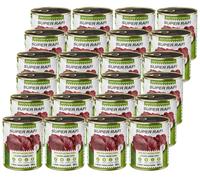 RAFI Super avec du cerf et des cœurs de canard pâté pour chiens 24x800g