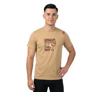 Rafiki Arcos Short Sleeve T-shirt Beige S Homme