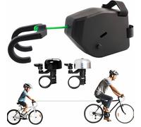 RAFIYU Barre Traction Velo Enfant de 2,5 M, Barre de Remorquage Velo, Corde de Remorquage de Vélo Rétractable, Corde de Traction de Bicyclette avec 2 Sonnette de Vélo, Capacité de Charge de 500 LB