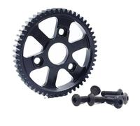 Raflot Engrenage principal en acier trempé 54T pour Traxxas Slash Traxxas Rustler Traxxas Stampede Platinum 4x4 VXL 2WD Jato Rally E-REVO Summit T-Maxx 3956 (1 pièce)