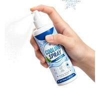 Rafraîchissant de vêtements 100 ml de rafraîchissement longue durée - Spray rafraîchissant pour temps chaud , sport, plein air, randonnée, , travail
