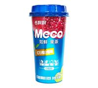 【Rafraîchissant】【Hydratation】Senpure Meco Thé au jus saveur grenade et raisin blanc 400 ml