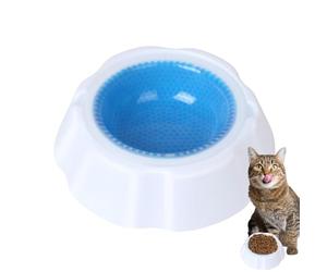 Rafraîchissant pour animaux domestiques - Refroidisseur pour chiens avec | perles de condensation | Eau glacée d' pour animaux domestiques | Mangeoire pour aliments froids