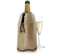 Vacu Vin – Rafraîchisseur à champagne Platinum doré – Plastique
