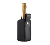 Vacu Vin Rafraîchisseur à vin ou à champagne Artico Flexible en plastique Noir