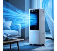 Rafraîchisseur d'Air 12L avec Télécommande, Climatiseur Sans Tuyau 3-en-1